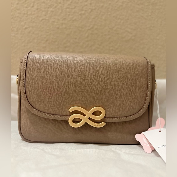 House Of Littlebunny Handbags - HOLB Traveler Elegant Taupe Crossbody Bag